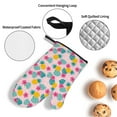 thumbnail image 3 of Cauagu Pineapple And Leaves Print Oven Mitts and Pot Holders 4 pcs Set,Extra Thicken Long Kitchen Oven Glove Potholders BBQ Gloves-Oven Mitts and Pot Holders(11 Inch), 3 of 6