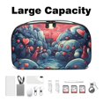 thumbnail image 3 of Hearts Battle Travel Organizer Digital Pouch Charger Case Organizer Charge Cord Organizer Waterproof Oxford Cloth Electronics Organizer Bag 5.9x9.44x3.14 in., 3 of 6
