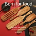 thumbnail image 2 of Handmade Premium Wooden Spurtle Set Spurtles Wooden, Heat Resistant Non Stick Scottish Spurtle Set, 2 of 9