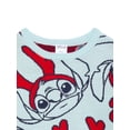 thumbnail image 2 of Disney Stitch Girls Holiday Sweater Dress with Long Sleeves, Sizes 4-12, 2 of 8