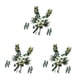 thumbnail image 5 of Bewildely 12 Pieces Wedding Car Decorations Kit Silk Ribbon Bows Set Flower Type1 NO1, 5 of 6