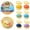 C, variant on Mystery Glitter Squishy Dumpling Fidget Toy, Slow Rising Squeeze Stress Relief Bun Toy with Steamer Storage Box, Cute Animal Sensory Squish Toy for Kids Adults Classroom Party Favor
