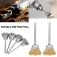 thumbnail image 3 of EIMELI 60Pcs Steel Wheel Cleaning Wire Brushes Pen Cup Polishing Set For Dremel Rotary Rust Paint Cleaning Attachment, 3 of 9