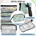 thumbnail image 4 of Nylon Fish Mouth Pencil Case with Large Capacity Zipper Pencil Pouch Cute Otter Pattern Pencil Bag Organizers, 4 of 7