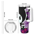thumbnail image 5 of Lsque Sanrio Pattern 40 OZ Ice Bully Cup with Handle and Straw, Double Wall Stainless Steel Tumbler Travel Coffee Cup with Lid for Christmas Present, 5 of 8