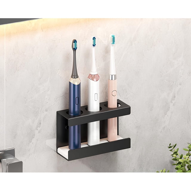 1 estante de almacenamiento para cepillos de dientes
