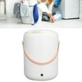 thumbnail image 6 of Small Washer, Waterproof Cover Portable Washing Machine 3L Capacity Healthy Built In Draining Fence  For Small Clothes White, 6 of 8
