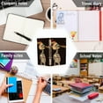 thumbnail image 6 of FORMRS 1-Subject Spiral Notebook 8" x 5" College Ruled 60 Refillable Sheet A5 Hard Cover, 2 Pack, Skeleton Stripes, 6 of 7