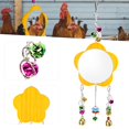 thumbnail image 4 of Chicken Toys, Chicken Mirror Attractive Duarble Safe  For Chicken Stuff Parakeet Bird Playing, 4 of 8