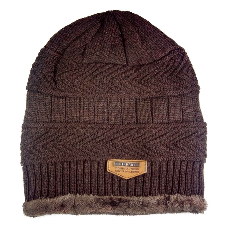 Morttic Unisex Winter Beanie Hat, Warm Acrylic Ski Cap for  display picture 2