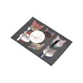 thumbnail image 3 of MKHERT Hipster Cats Kittens Different Breeds Placemats Table Mats for Dining Room Kitchen Table Decoration 12x18 inch,Set of 6, 3 of 4