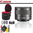 thumbnail image 1 of Canon EF-M 28mm f/3.5 Macro IS STM Lens With Lens Case, Filter Kit AND Cleaning Kit, 1 of 6