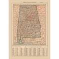 thumbnail image 3 of Reynold 14x18 Black Modern Framed Museum Art Print Titled - Alabama - Reynold 1921, 3 of 5