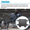 thumbnail image 3 of 1 Juego de reemplazo de etiqueta de cubierta de placa de número frontal para bicicleta eléctrica de Cross Light Bee Surron sur-ron Surron, 3 of 7