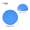 thumbnail image 2 of Uxcell Exercise Core Sliders, 180mm Glider Discs with Straps for Full Body Workout, Blue, 1Set, 2 of 5