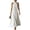White, variant on Women's Summer Halter Neck Maxi Dress, Casual Sleeveless Backless Sundress with Keyhole Back, Flowy A-Line Beach Vacation Long Dress