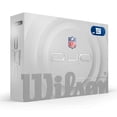 thumbnail image 3 of Pelota recreativa Wilson 2025 Duo Soft NFL, paquete de 12 unidades, color blanco, 3 of 3