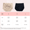 thumbnail image 7 of BIMEI High Rise Camel Toe Proof Thong Avoid Camel Toe Concealer Pad Panty Invisible Guard for Women Bikini Brief Underwear,Black Brief,M, 7 of 7