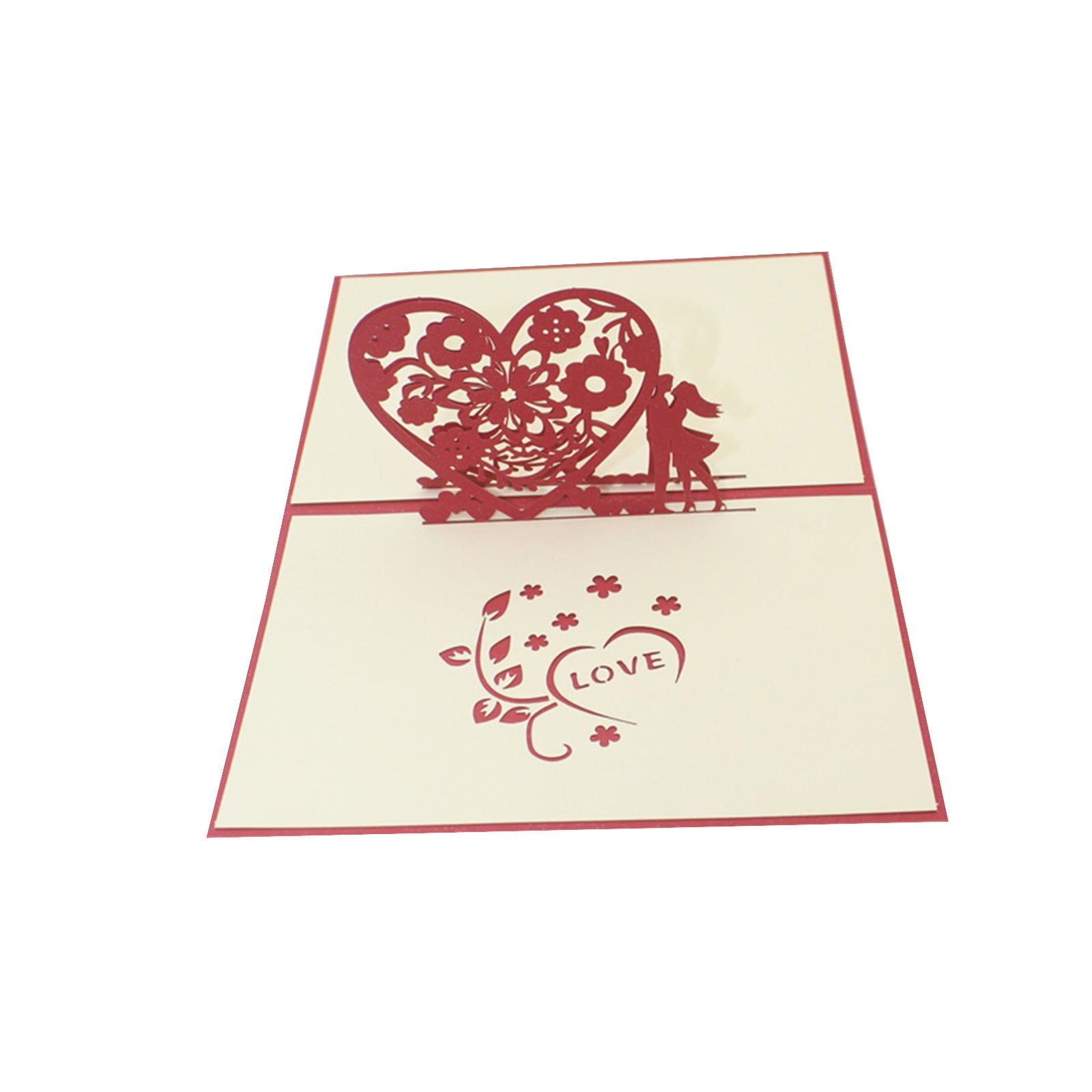 Hallmark Carte De Saint-Valentin, 3D Et Pop Up Lady And The