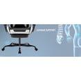 thumbnail image 3 of Leumius Gaming Chair,Ergonomic Office Computer Desk Chair with Footrest and Lumbar Support,360° Swivel Chairs for Office Home Gaming,Black, 3 of 20