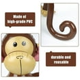 thumbnail image 4 of Large Inflatable Monkeys for Baby Showers and Themed Birthday Parties Jungle Decorations for Kids' Events Party Inflate Toys for Celebrations, 4 of 7