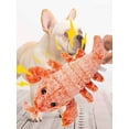 thumbnail image 3 of Para Chirriantes Felpa Juguete Interactivo Con Langosta Ondulada, 3 of 9
