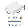 thumbnail image 4 of Teclas 8 PCS Custom 5-Side Dye-SUB Anime para teclado juegos, 4 of 6