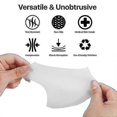 thumbnail image 2 of 3 Ps Silic Heel Protector Plantar Inserts Pads Heel Cush Pain Relief Socks Walkbee 5038 B, 2 of 5