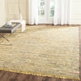 thumbnail image 1 of Safavieh Rag Rug Collection RAR121H Handmade Boho Stripe Cotton Area Rug, 9' x 12', Yellow / Multi, 1 of 1