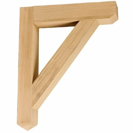 

4 W x 24 D x 18 H Bracket Timber Texture