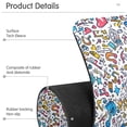 thumbnail image 4 of Yayeee Faucet Mat for Kitchen Sink 30" Diatomite Long Splash Guard Pad, Doodle Pattern, 4 of 7