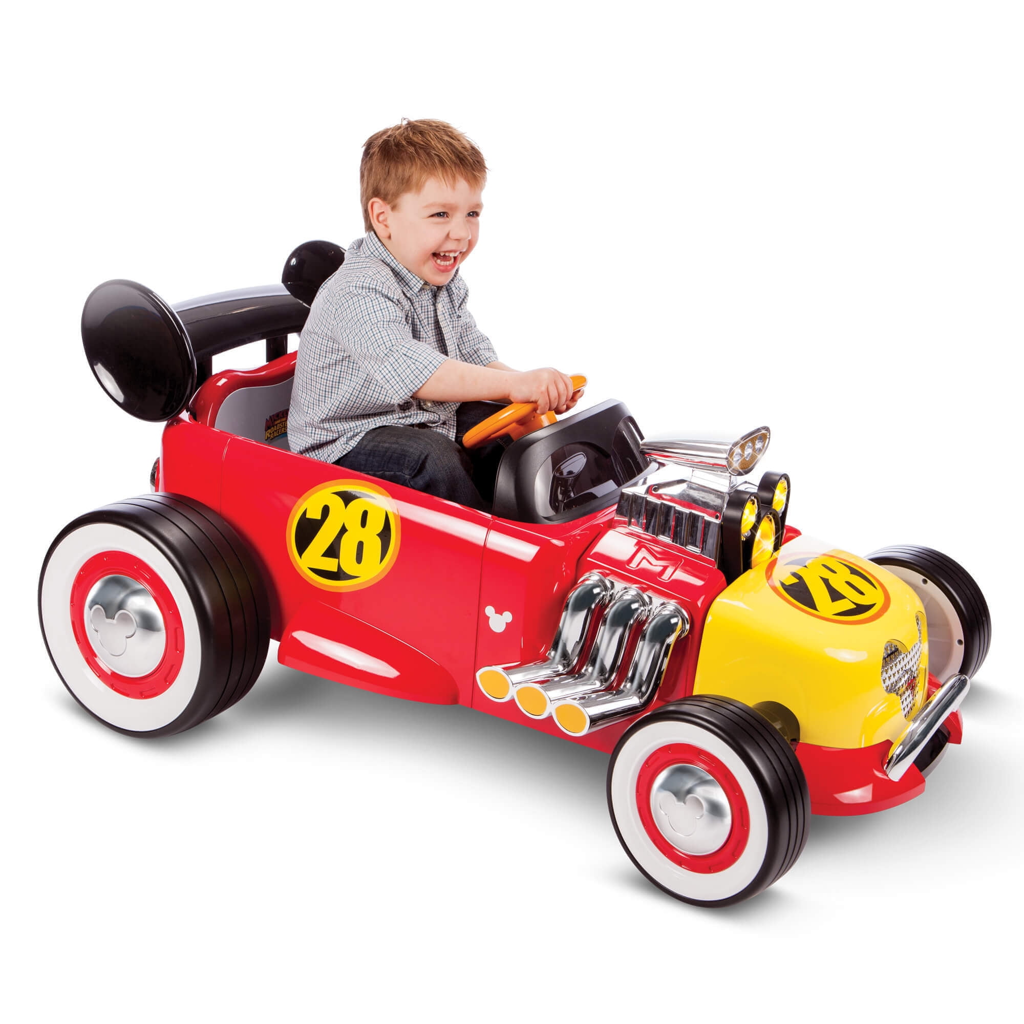 Disney Mickey Roadster Racer 6-Volt Battery-Powered Ride On by Huffy