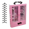 thumbnail image 3 of arctrm Armoire Garde-Robe pour Poupées Rangement de Vêtements Joli Tiroir Ouvrable Miniature Robuste, 3 of 9