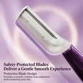 thumbnail image 6 of Sonic Dermaplaning Tool for Women, Rechargeable Dermaplane Razor for Peach Fuzz & Facial Hair,djustable Sonic Technology, Peach Fuzz & Exfoliation Removal, LED Light, 3 Speeds, 14 Refill Blades, 6 of 9