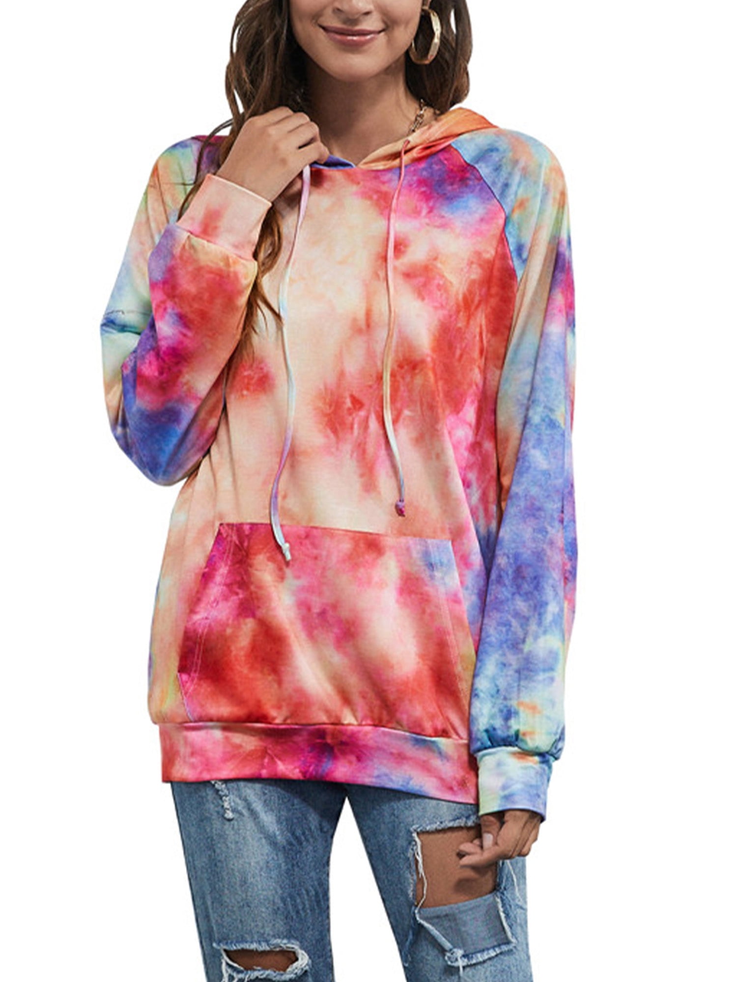 tie dye jumper womens