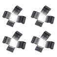 thumbnail image 1 of 16 Attachment Comb Set for with Metal Backed Cutting Guide 3mm 6mm 9mm 12mm, 1 of 6