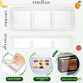 thumbnail image 3 of 25 Pack 17 Oz Small Meal Prep Containers, With 3 Compartments Snack Containers With Lid, Plastic Box Travel Lunch StackableforPicnic, Reusable Black Plastic Food Containers, 3 of 9