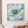 thumbnail image 3 of IDEA4WALL Framed Canvas Wall Art White Flower Blossom with Yellow Stigma Floral Plants Watercolor Modern Art Natural Artwork Print for Living Room, Bedroom, Dining Room -, 3 of 5