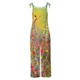 thumbnail image 4 of Ichuanyi liquidación de mujeres con mangas de verano impresas para mujeres pantalones casuales de una pieza sin espalda ICHUANYI WER2023082206485, 4 of 5