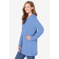 thumbnail image 6 of Woman Within Plus Size Cotton Cable Knit Cardigan Sweater, 6 of 6