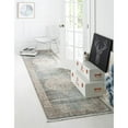 thumbnail image 2 of Unique Loom 3130010 2 ft. 7 in. x 10 ft. Olwen New Classical Runner Rug, Light Blue, 2 of 2