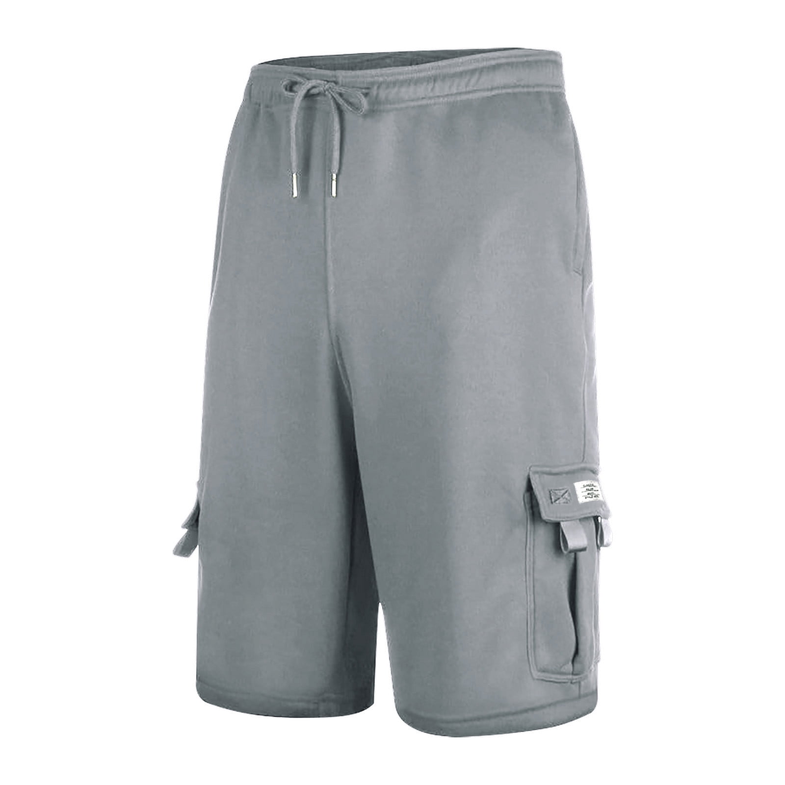 NEBWOAK Mens Summer Cargo Shorts Casual Baggy Elastic Waist