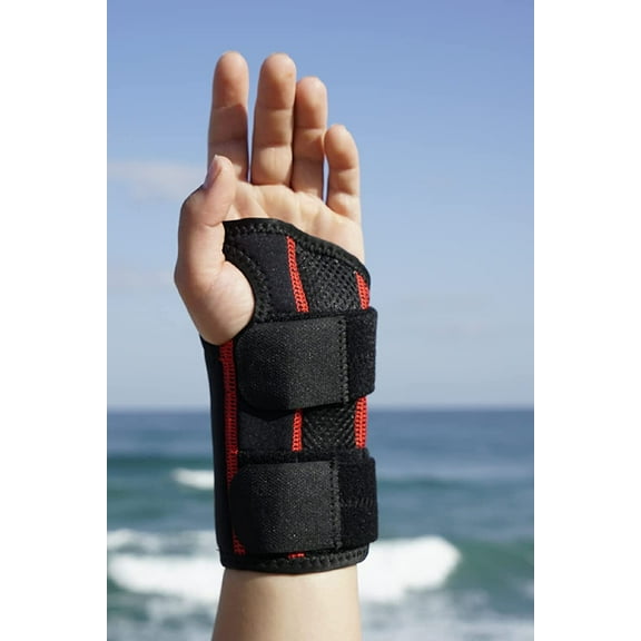 FlexU Wrist Brace; Snug Fit; Light and Firm. Provides Support & Alleviates Pain; Best for Arthritis and Tendinitis of The Wrist, Carpal Tunnel Syndrome (CTS), Gout, and Wrist Sprain (Right, Right)