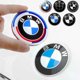 thumbnail image 3 of 82mm Car Front Hood Badge Logo Trunk Badge Steering Wheel Sticker Wheel Center Cover Compatible with BMW Car Accessories, 3 of 4