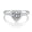 Silver, variant on Luxury 1 Carat Heart Moissanite Women Engagement Ring-925 Sterling Silver Wedding Anniversary Jewelry Gift-Size 5~9