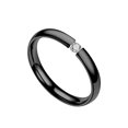 thumbnail image 4 of Fashion Couple Ring Stainless Steel Ring Valentines Day Jewelry Gift, 4 of 9