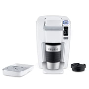 Keurig® 12oz Stainless Steel Insulated Coffee Travel Mug, Fits Under Any Keurig® K-Cup Pod Coffee Maker (including K-15/K-Mini), Silver