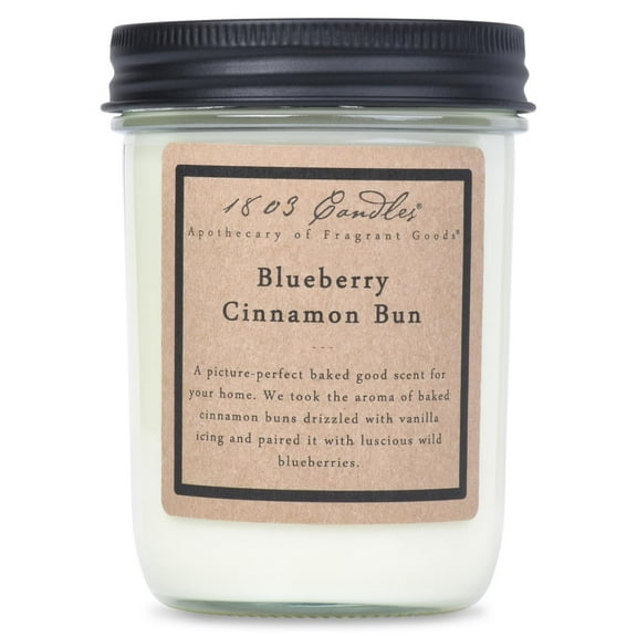 Primitive 1803 Candle - Blueberry Cinnamon Bun - 1803 Candles