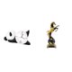 thumbnail image 1 of Reloj de pared,Reloj de pared Panda Decoración del hogar Lindo Creativo,Figura de escritorio,Estantería con estatua de caballo para escritorio,oficina y decoración del hogar.,Figura, 1 of 8