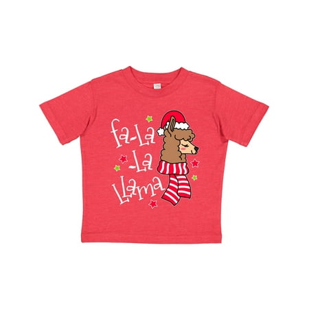 

Inktastic Christmas Llama Gift Toddler Boy or Toddler Girl T-Shirt